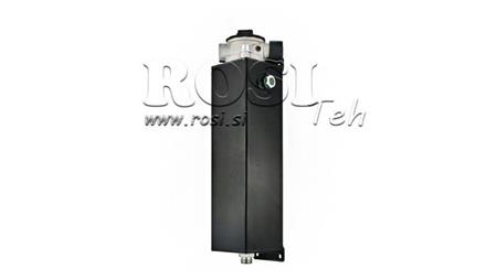 METALLIRESERVOAARI 3 LITRAA KUBI 100x113x350mm VARUSTETTUNA