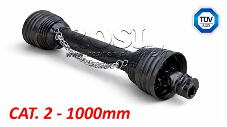 CE-CERTIFIERAD KARDANAXEL PROFI LINE KAT.2 LANGD 1000mm