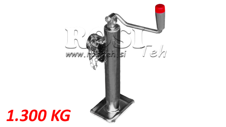 LEGGI DI SUPPORTO FILETTATO CON COLLEGAMENTO TUBO 1300 KG