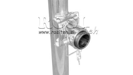 ADAPTER ZA PODPORNO NOGO S CEVNIM PRIKLJUČKOM 1300 kg