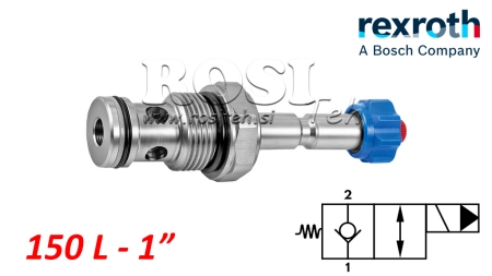 REGOLATORE ELETTROMAGNETICO APERTURA IDRAULICA PER VALVOLA A 2 VIE REXROTH 1 150-LIT