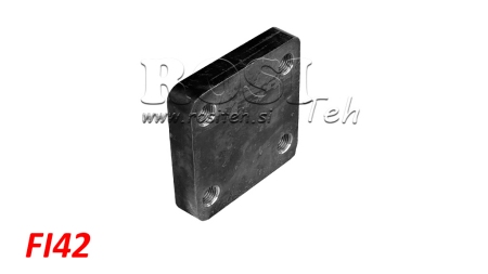 KIERRETTÄVÄN VAUNUN VETOKOUKKU FI42 KIINNITYSPALKEILLE