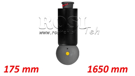 VÉRIN TÉLESCOPIQUE - MEILLER KIPPER - 5 ELEMENTS 175 mm 15 ton - COURSE 1650 mm