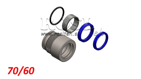 SEAL KIT FOR HYDRAULIC CYLINDER MONO 70/60