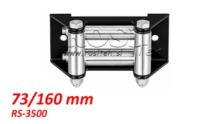 VALJKASTA VODILICA ZA ČELIČNO UŽE (RS-3500) - 73 x 160 mm