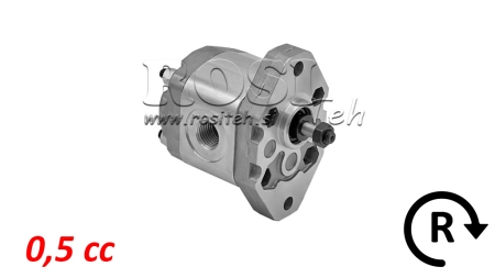 HIDRAULIČNA PUMPA 00C0.5X032 GR.0 - 0,5cc - DESNA