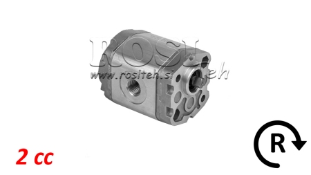 HYDRAULIKKPUMPE 00C2X033 GR.0 - 2cc - HØYRE