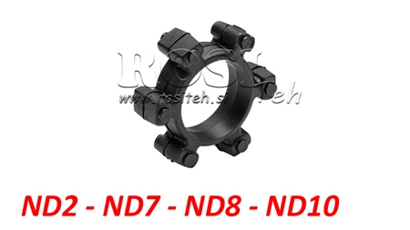 ЗВЕЗДООБРАЗЕН СЪЕДИНИТЕЛ ЗА ГУМЕН ВЛОЖКА ND2-ND7-ND8-ND10 (45mm)