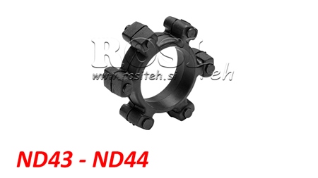 STJERNEKOBLING TIL GUMMIINDSATS ND43-ND44 (104mm)
