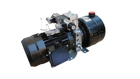 AGREGADO HIDRÁULICO MINI 230V AC (0.75 kW) 85 bar - 3.7 cc - 5.2 lit/min - tanque 4 lit