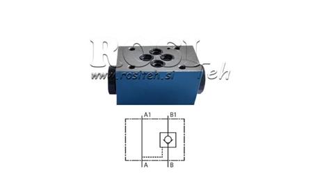 ZPĚTNÝ VENTIL CETOP 3 (B)