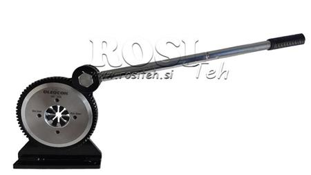 KÄSIOHJAUSKÄYTTÖ TYÖKALU MATALAPAINEPUTKILLE 5-36mm 8 HAMMASTA