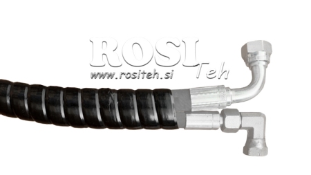 ESPIRAL PROTETORA DE PVC 16 X 20 PARA MANGUEIRA HIDRÁULICA 1/4-1/2 POLEGADA