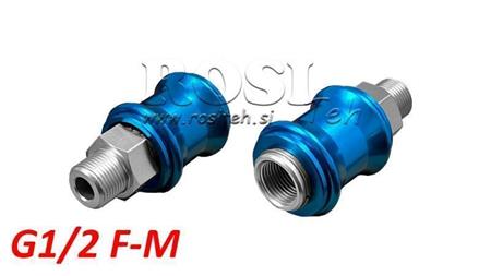 VALVĂ PNEUMATICĂ MANUALĂ SLIDING 3/2 PRRS G1/2 F-M