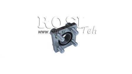 COLLEGAMENTO TUBO 3/8 - FLANGIA PIANA fi 30