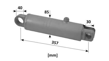 CYLINDER KIEROWNICZY HYDRAULICZNY SAME OEM-9123.331.4 - 9104.331.4
