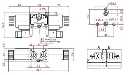 VALVĂ HIDRAULICĂ ELECTROMAGNETICĂ YEAT-ASAMBLARE 12V N6