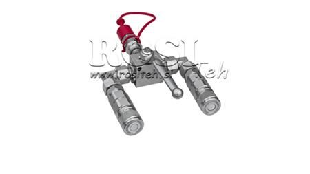 DIVISOR MANUAL SALIDA DE DESCARGA - EXCAVADORA