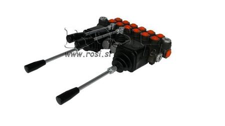 VÁLVULA HIDRÁULICA 6xP40   2x JOYSTICK