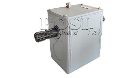 REDUKTOR TRAKTORA - 1:1.85 (80HP-60kW) MĘSKI-MĘSKI