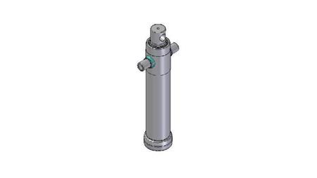 3024F -CILINDRU TELESCOPIC STANDARD/GAURĂ 2 ETAPE CĂLĂTORIE 795 DIAMETRU 95