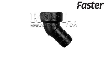 CONEXIÓN DE TUBO A 45° PARA COLECTOR DE ACEITE TARV