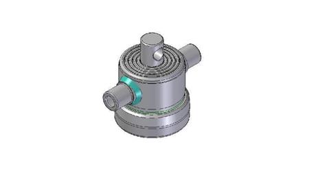 6002F -TELESCOPISK CYLINDER STANDARD/HUL 6 TRIN REJSE 840 FI 124