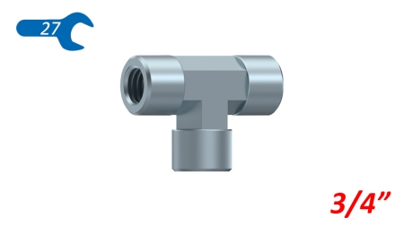 HYDRAULINEN T-KAPPALE NAISET-NAISET 3/4