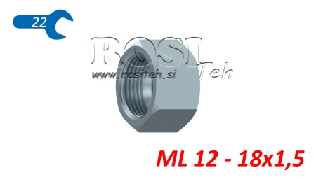 HYDRAULICKÁ MATICA ML 12 - 18x1,5