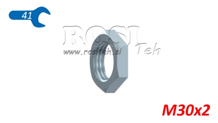 GJENNOMFØRINGSMUTTER M30X2
