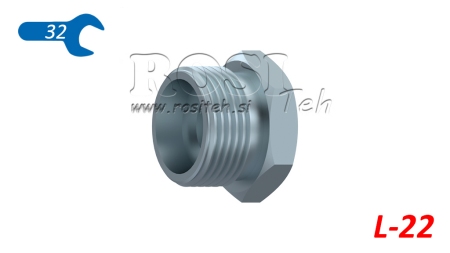 KOREK HYDRAULICZNY (22L) M30X2