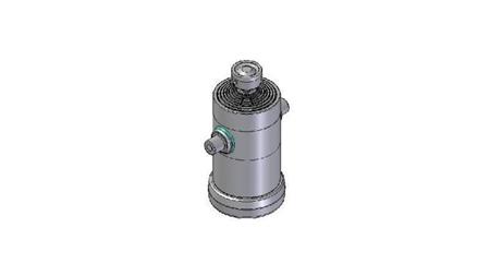 9013S - TELESCOPIC CYLINDER STANDARD/PALLON 9 VAIHEITA ISKU 2960 HALKAISU 240