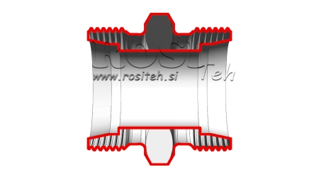 HYDRAULICKÝ DVOJITÝ SKRUTKOVÝ SPOJ DL10