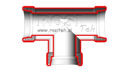 HIDRAVLIČNI T KOM S-6 MOŠKI M14x1,5