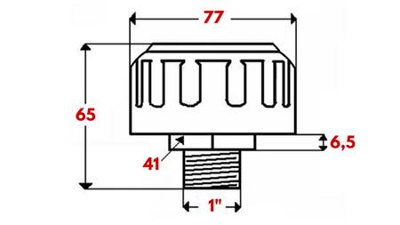METAL FILLER CAP WITH VENT 3/4''