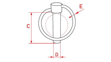 OREPINNE RUND 11 MM (6 STK)