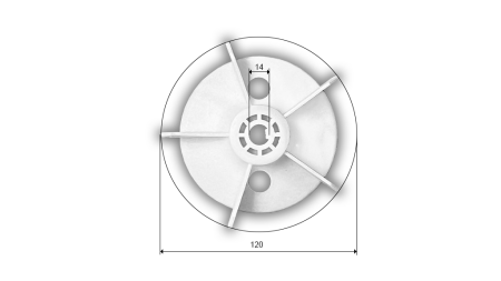 SÄHKÖMOOTTORI TUULETIN MS 71