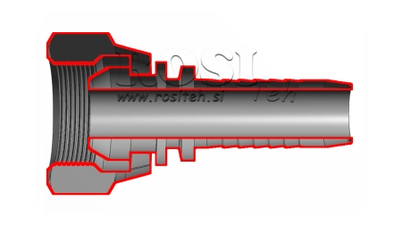 HIDRAVLIČNI PRIKLJUČEK BSP ŽENSKI DN19-1/2