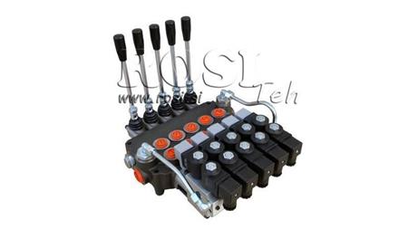 VALVĂ HIDRAULICĂ 5xP80 - EO 12V