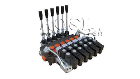 VALVĂ HIDRAULICĂ 6xP80 - EO 12V