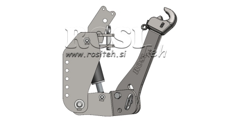 TRAKTORIN YLEISMALLINEN ETUNOSTOLAITE SARJA KAT. 2 1500KG