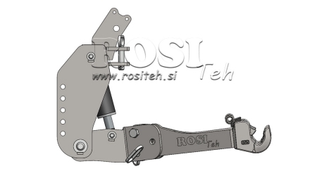 TRAKTORIN YLEISMALLINEN ETUNOSTOLAITE SARJA KAT. 2 1500KG