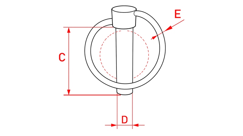 OREPINNE RUND 10 MM (6 STK)