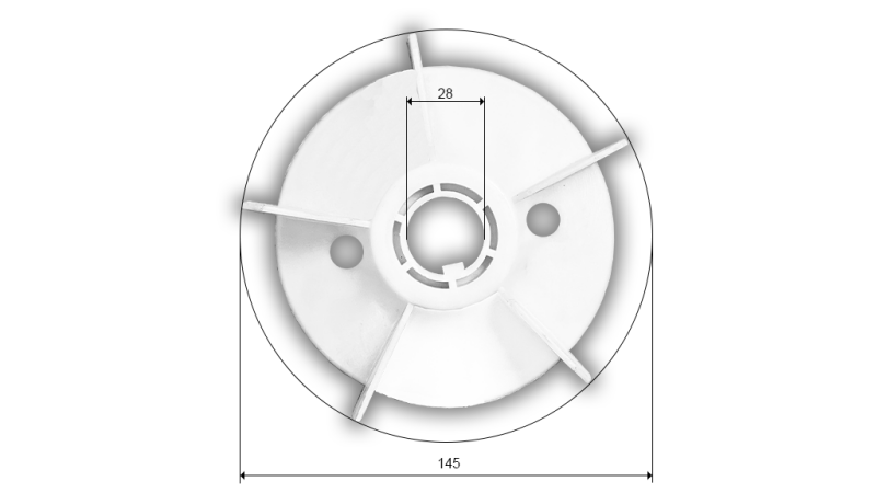 MOTOR ELÉTRICO VENTILADOR MS 100