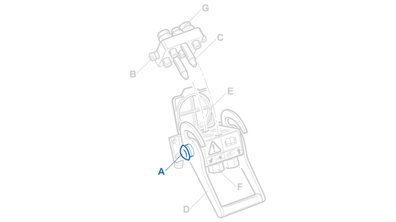 TURVAPAINIKE MULTI-FASTER 3/8 2TIELLE KIINTEÄ OSA
