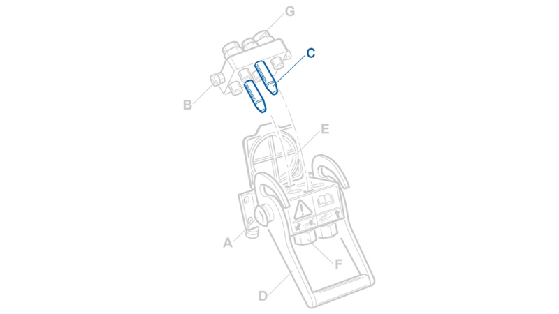 VODÍTKA PRO MULTI-FASTER POHYBLIVÁ ČÁST