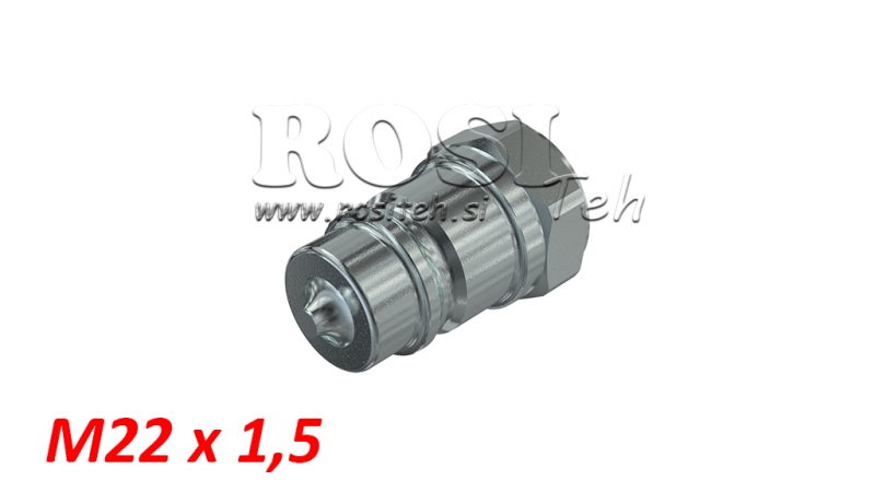 RACCORD RAPIDE TRACTEUR MALE M22X1.5