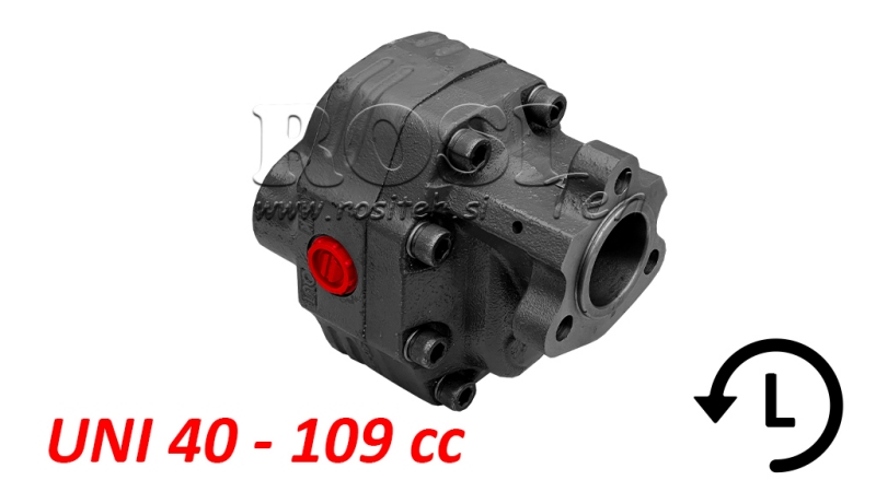 HYDRAULISCHE GUSSEISENPUMPE UNI40-109cc-190 bar LINKS