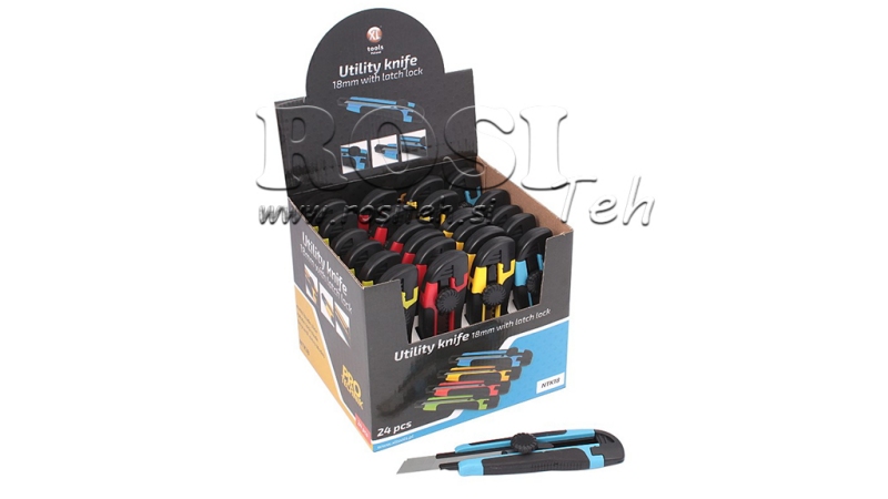 SET MIT TEPPICHMESSERN 24 Stück