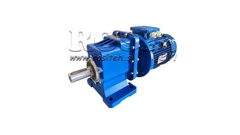 3FAS 1.5kW-ELEKTRISK MOTOR MED ERC03 REDUKTOR MS90 56rpm